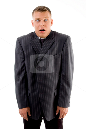 To use this stock image in your creative project, please select the size you need over to the right and click the "Add to Cart" button.
Your downloaded image will come with the Cutcaster watermark removed so don’t worry about the watermark you see on this page. Shocked young guy stock photo, Shocked young guy on an isolated white background by Imagery Majestic