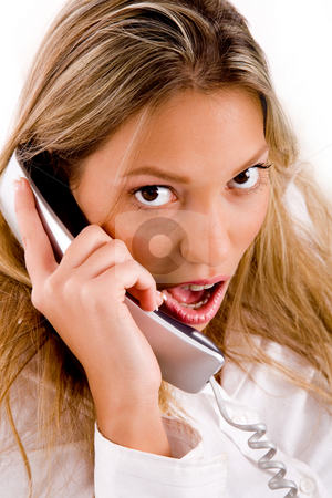 To use this stock image in your creative project, please select the size you need over to the right and click the "Add to Cart" button.
Your downloaded image will come with the Cutcaster watermark removed so don’t worry about the watermark you see on this page. Top view of boss talking on phone stock photo, Top view of boss talking on phone on an isolated background by Imagery Majestic