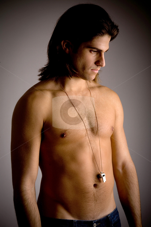 To use this stock image in your creative project, please select the size you need over to the right and click the "Add to Cart" button.
Your downloaded image will come with the Cutcaster watermark removed so don’t worry about the watermark you see on this page. Front view of strong male stock photo, Front view of strong male by Imagery Majestic