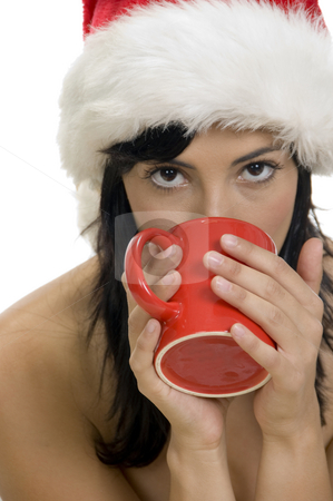 To use this stock image in your creative project, please select the size you need over to the right and click the "Add to Cart" button.
Your downloaded image will come with the Cutcaster watermark removed so don’t worry about the watermark you see on this page. Woman drinking coffee stock photo, Woman drinking coffee with white background by Imagery Majestic