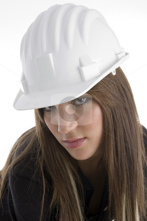 To use this stock image in your creative project, please select the size you need over to the right and click the "Add to Cart" button.
Your downloaded image will come with the Cutcaster watermark removed so don’t worry about the watermark you see on this page. White architect looking into camera stock photo, White architect looking into camera on an isolated white background by Imagery Majestic