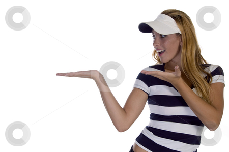 To use this stock image in your creative project, please select the size you need over to the right and click the "Add to Cart" button.
Your downloaded image will come with the Cutcaster watermark removed so don’t worry about the watermark you see on this page. Blonde lady with palms facing upwards stock photo, Blonde lady with palms facing upwards on an isolated background by Imagery Majestic