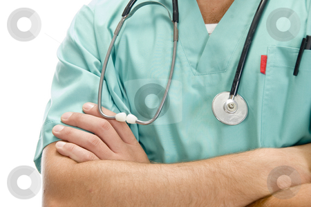 To use this stock image in your creative project, please select the size you need over to the right and click the "Add to Cart" button.
Your downloaded image will come with the Cutcaster watermark removed so don’t worry about the watermark you see on this page. Chest view of doctor stock photo, Chest view of doctor on an isolated white background by Imagery Majestic