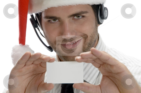 To use this stock image in your creative project, please select the size you need over to the right and click the "Add to Cart" button.
Your downloaded image will come with the Cutcaster watermark removed so don’t worry about the watermark you see on this page. Santa man showing his visiting card stock photo, Santa man showing his visiting card with white background by Imagery Majestic