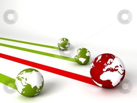 To use this stock image in your creative project, please select the size you need over to the right and click the "Add to Cart" button.
Your downloaded image will come with the Cutcaster watermark removed so don’t worry about the watermark you see on this page. Display of profit and loss globes stock photo, Three dimensional display of profit and loss globes by Imagery Majestic