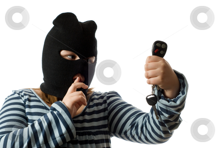 To use this stock image in your creative project, please select the size you need over to the right and click the "Add to Cart" button.
Your downloaded image will come with the Cutcaster watermark removed so don’t worry about the watermark you see on this page. Joyride stock photo, Concept image of a young child stealing some car keys to go for a joyride, isolated against a white background by Richard Nelson