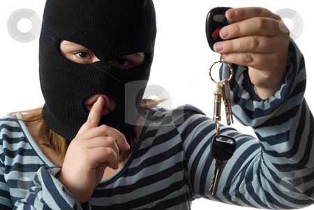 To use this stock image in your creative project, please select the size you need over to the right and click the "Add to Cart" button.
Your downloaded image will come with the Cutcaster watermark removed so don’t worry about the watermark you see on this page. Child Stealing Car Keys stock photo, Closeup view of a child stealing some car keys, isolated against a white background by Richard Nelson
