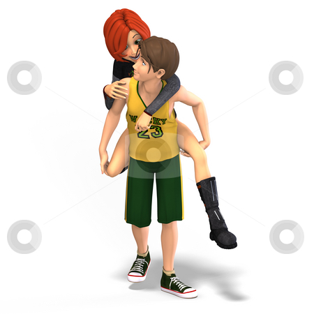 To use this stock image in your creative project, please select the size you need over to the right and click the "Add to Cart" button.
Your downloaded image will come with the Cutcaster watermark removed so don’t worry about the watermark you see on this page. First Toon Love stock photo, Young Toon Couple in First Love
With Clipping Path by Ralf Kraft