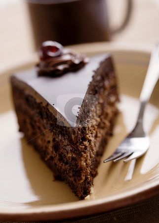 To use this stock image in your creative project, please select the size you need over to the right and click the "Add to Cart" button.
Your downloaded image will come with the Cutcaster watermark removed so don’t worry about the watermark you see on this page. Chocolate cake stock photo, Spiece of chocolate cake, shallow dof by Liv Friis-Larsen