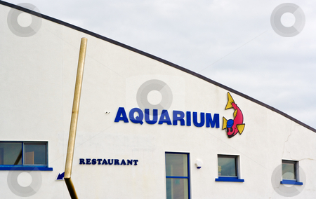 To use this stock image in your creative project, please select the size you need over to the right and click the "Add to Cart" button.
Your downloaded image will come with the Cutcaster watermark removed so don’t worry about the watermark you see on this page. Aquarium stock photo, The outside architecture of an Aquarium. The building has an abstract shape. by Stephen Bonk