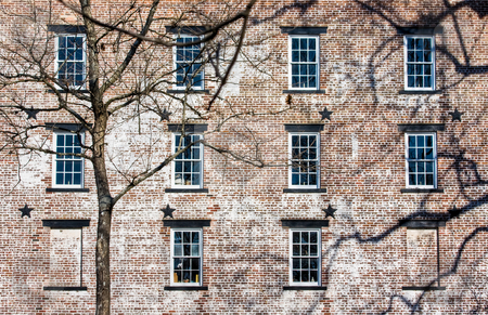 To use this stock image in your creative project, please select the size you need over to the right and click the "Add to Cart" button.
Your downloaded image will come with the Cutcaster watermark removed so don’t worry about the watermark you see on this page. Old Brick Building stock photo, An old brick building Allaire Village, New Jersey. Allaire village was a bog iron industry town in New Jersey during the early 19th century. by Stephen Bonk