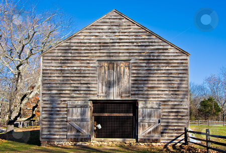 To use this stock image in your creative project, please select the size you need over to the right and click the "Add to Cart" button.
Your downloaded image will come with the Cutcaster watermark removed so don’t worry about the watermark you see on this page. Old Barn stock photo, An old barn in Allaire Village, New Jersey. Allaire village was a bog iron industry town in New Jersey during the early 19th century. by Stephen Bonk