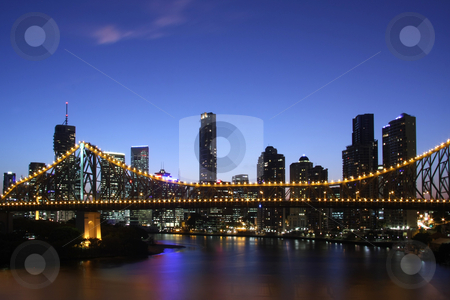 To use this stock image in your creative project, please select the size you need over to the right and click the "Add to Cart" button.
Your downloaded image will come with the Cutcaster watermark removed so don’t worry about the watermark you see on this page. Nightlights stock photo, Nightlights of Brisbane Australia by Thomas Sztanek