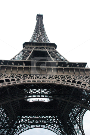To use this stock image in your creative project, please select the size you need over to the right and click the "Add to Cart" button.
Your downloaded image will come with the Cutcaster watermark removed so don’t worry about the watermark you see on this page. Eiffel Tower stock photo, Up Shot of the Eiffel Tower with white sky by Tudor Antonel adrian