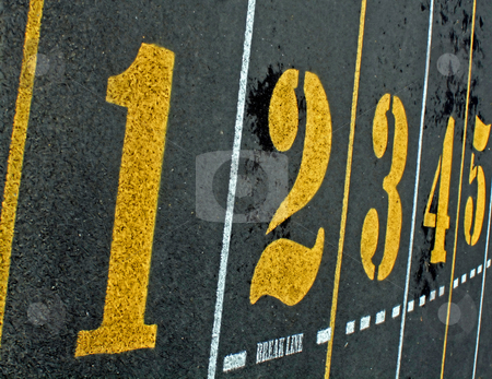 To use this stock image in your creative project, please select the size you need over to the right and click the "Add to Cart" button.
Your downloaded image will come with the Cutcaster watermark removed so don’t worry about the watermark you see on this page. Numbers 1 2 3 4 5 stock photo, Bold numbers in yellow on a paved surface by Tom and Beth Pulsipher