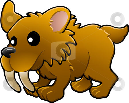 To use this stock image in your creative project, please select the size you need over to the right and click the "Add to Cart" button.
Your downloaded image will come with the Cutcaster watermark removed so don’t worry about the watermark you see on this page. Cute sabre tooth tiger illustration stock vector clipart, A vector illustration of a cute friendly sabre tooth tiger by Christos Georghiou