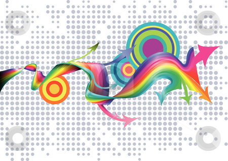 To use this stock image in your creative project, please select the size you need over to the right and click the "Add to Cart" button.
Your downloaded image will come with the Cutcaster watermark removed so don’t worry about the watermark you see on this page. Abstract rainbow background stock vector clipart, An illustration of an abstract rainbow background. by Christos Georghiou