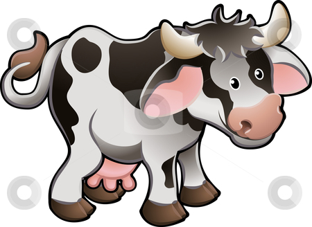 To use this stock image in your creative project, please select the size you need over to the right and click the "Add to Cart" button.
Your downloaded image will come with the Cutcaster watermark removed so don’t worry about the watermark you see on this page. Cute Dairy Cow Vector Illustration stock vector clipart, Vector Illustration Of a Cute Dairy Cow by Christos Georghiou
