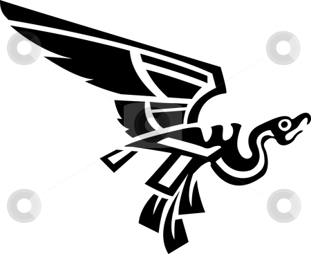 To use this stock image in your creative project, please select the size you need over to the right and click the "Add to Cart" button.
Your downloaded image will come with the Cutcaster watermark removed so don’t worry about the watermark you see on this page. Aztec Bird stock vector clipart, An original abstract bird based on Aztec or Mayan design by Christos Georghiou