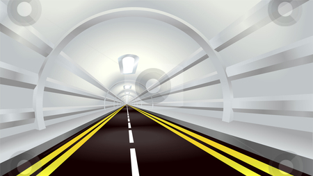 To use this stock image in your creative project, please select the size you need over to the right and click the "Add to Cart" button.
Your downloaded image will come with the Cutcaster watermark removed so don’t worry about the watermark you see on this page. Tunnel stock vector clipart, Illustration of perspective view down a road tunnel disappearing into the distance by Christos Georghiou