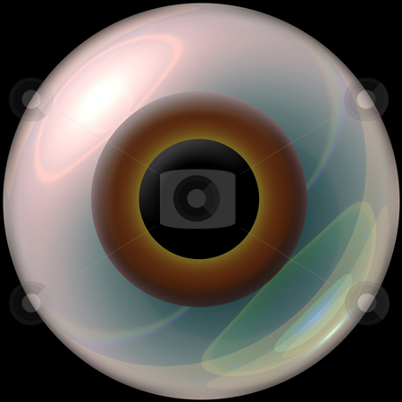 To use this stock image in your creative project, please select the size you need over to the right and click the "Add to Cart" button.
Your downloaded image will come with the Cutcaster watermark removed so don’t worry about the watermark you see on this page. 3d eyeball stock photo, A brown 3d eyeball. by Todd Arena