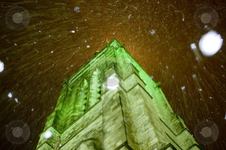 To use this stock image in your creative project, please select the size you need over to the right and click the "Add to Cart" button.
Your downloaded image will come with the Cutcaster watermark removed so don’t worry about the watermark you see on this page. Church stock photo, Church in snow storm by Audrey Amelie Rudolf