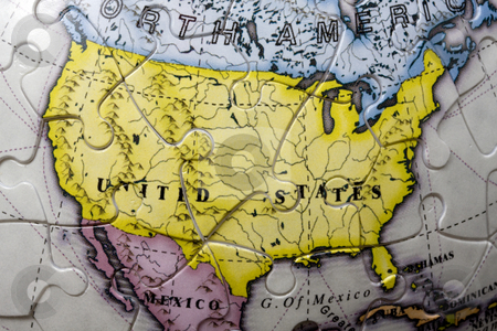 To use this stock image in your creative project, please select the size you need over to the right and click the "Add to Cart" button.
Your downloaded image will come with the Cutcaster watermark removed so don’t worry about the watermark you see on this page. USA stock photo, A world globe with the spotlight on the United States. by Ingvar Bjork