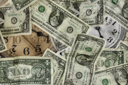 To use this stock image in your creative project, please select the size you need over to the right and click the "Add to Cart" button.
Your downloaded image will come with the Cutcaster watermark removed so don’t worry about the watermark you see on this page. Time is money stock photo, Time is money conceptual image by R Deron