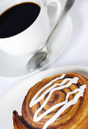 To use this stock image in your creative project, please select the size you need over to the right and click the "Add to Cart" button.
Your downloaded image will come with the Cutcaster watermark removed so don’t worry about the watermark you see on this page. Coffee and danish pastry stock photo, Fresh coffee and tasty danish pastry by Paul Turner