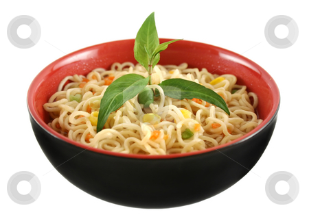 To use this stock image in your creative project, please select the size you need over to the right and click the "Add to Cart" button.
Your downloaded image will come with the Cutcaster watermark removed so don’t worry about the watermark you see on this page. Noodle Soup stock photo, Delicious Singapore noodle soup with Vietnamese mint. by Brett Mulcahy