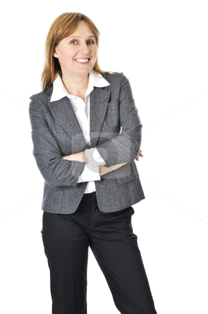 To use this stock image in your creative project, please select the size you need over to the right and click the "Add to Cart" button.
Your downloaded image will come with the Cutcaster watermark removed so don’t worry about the watermark you see on this page. Businesswoman on white background stock photo, Happy smiling businesswoman isolated on white background by Elena Elisseeva