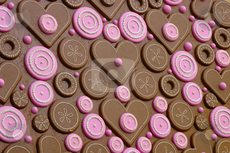 To use this stock image in your creative project, please select the size you need over to the right and click the "Add to Cart" button.
Your downloaded image will come with the Cutcaster watermark removed so don’t worry about the watermark you see on this page. Gingerbread wall stock photo, Close up detail of the wall of a gingerbread house ... straight out of a fairytale. by Alistair Scott