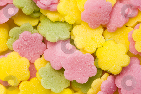 To use this stock image in your creative project, please select the size you need over to the right and click the "Add to Cart" button.
Your downloaded image will come with the Cutcaster watermark removed so don’t worry about the watermark you see on this page. Sugar Decoration stock photo, A close-up of a lot of colourful sugar decoration by Petr Koudelka