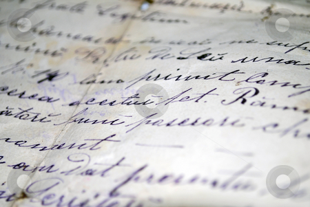 To use this stock image in your creative project, please select the size you need over to the right and click the "Add to Cart" button.
Your downloaded image will come with the Cutcaster watermark removed so don’t worry about the watermark you see on this page. Hand Written Text stock photo, Vintage hand writing on a letter. Old paper with visible structure. Pen ink by Tudor Antonel adrian