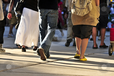 To use this stock image in your creative project, please select the size you need over to the right and click the "Add to Cart" button.
Your downloaded image will come with the Cutcaster watermark removed so don’t worry about the watermark you see on this page. Walking people stock photo, Crowd of people walking on a street by Elena Elisseeva