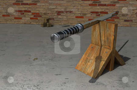 To use this stock image in your creative project, please select the size you need over to the right and click the "Add to Cart" button.
Your downloaded image will come with the Cutcaster watermark removed so don’t worry about the watermark you see on this page. Blade stock photo, 3d render of Blade the wampireslayers sword by Magnus Johansson