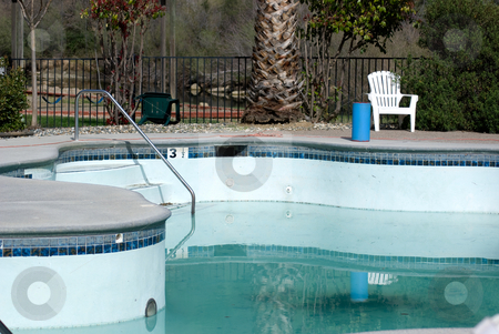 To use this stock image in your creative project, please select the size you need over to the right and click the "Add to Cart" button.
Your downloaded image will come with the Cutcaster watermark removed so don’t worry about the watermark you see on this page. Half Empty Pool stock photo, Half empty swimming pool by Randy Miramontez