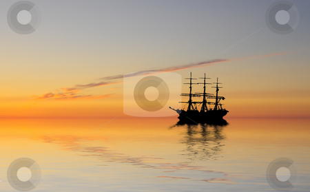 To use this stock image in your creative project, please select the size you need over to the right and click the "Add to Cart" button.
Your downloaded image will come with the Cutcaster watermark removed so don’t worry about the watermark you see on this page. Ghostship stock photo, Ghostship at sunset by Magnus Johansson