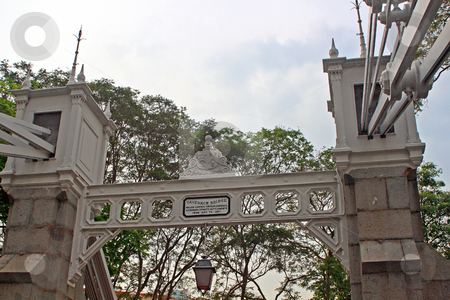 To use this stock image in your creative project, please select the size you need over to the right and click the "Add to Cart" button.
Your downloaded image will come with the Cutcaster watermark removed so don’t worry about the watermark you see on this page. Cavenach Bridge, Singapore stock photo, Cavenach Bridge, Singapore, photographed in October 2009 by Manuela Schueler