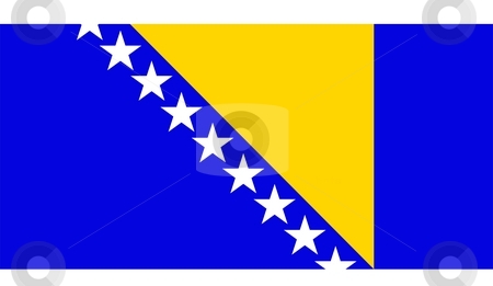 To use this stock image in your creative project, please select the size you need over to the right and click the "Add to Cart" button.
Your downloaded image will come with the Cutcaster watermark removed so don’t worry about the watermark you see on this page. Bosnia And Herzegovina Flag stock photo, 2D illustration of the flag of Bosnia And Herzegovina vector by Tudor Antonel adrian
