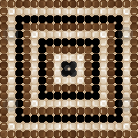 To use this stock image in your creative project, please select the size you need over to the right and click the "Add to Cart" button.
Your downloaded image will come with the Cutcaster watermark removed so don’t worry about the watermark you see on this page. Chocolat brown pattern stock photo, Seamless texture of glossy brown, cream and black rounded squares by Wino Evertz