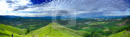 To use this stock image in your creative project, please select the size you need over to the right and click the "Add to Cart" button.
Your downloaded image will come with the Cutcaster watermark removed so don’t worry about the watermark you see on this page. Panoramic view of Broga Hill stock photo, Panoramic view from second peak of the hill. by Mohamad Shahrol Azmi Bin Osman