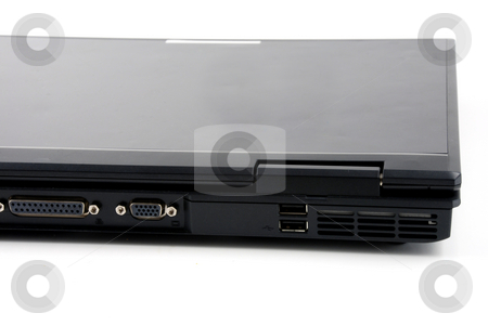 To use this stock image in your creative project, please select the size you need over to the right and click the "Add to Cart" button.
Your downloaded image will come with the Cutcaster watermark removed so don’t worry about the watermark you see on this page. Laptop computer stock photo, Stock pictures of the ports of a laptop computer to connect peripherals by Albert Lozano