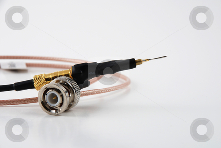 To use this stock image in your creative project, please select the size you need over to the right and click the "Add to Cart" button.
Your downloaded image will come with the Cutcaster watermark removed so don’t worry about the watermark you see on this page. Electronic probes stock photo, Stock pictures of electronic probes used in oscilloscopes to measure and visualize signal by Albert Lozano