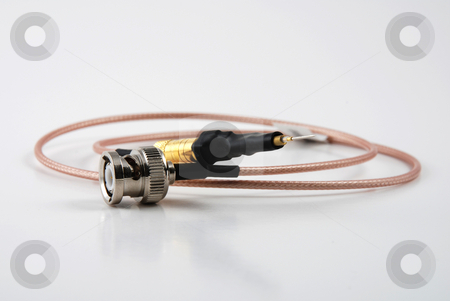 To use this stock image in your creative project, please select the size you need over to the right and click the "Add to Cart" button.
Your downloaded image will come with the Cutcaster watermark removed so don’t worry about the watermark you see on this page. Electronic probes stock photo, Stock pictures of electronic probes used in oscilloscopes to measure and visualize signal by Albert Lozano
