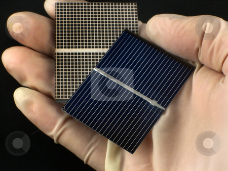 To use this stock image in your creative project, please select the size you need over to the right and click the "Add to Cart" button.
Your downloaded image will come with the Cutcaster watermark removed so don’t worry about the watermark you see on this page. Solar cell research stock photo, Reserarch and development in solar cells by Albert Lozano