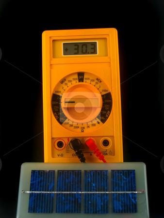 To use this stock image in your creative project, please select the size you need over to the right and click the "Add to Cart" button.
Your downloaded image will come with the Cutcaster watermark removed so don’t worry about the watermark you see on this page. Solar cells stock photo, Solar cells generating current by Albert Lozano