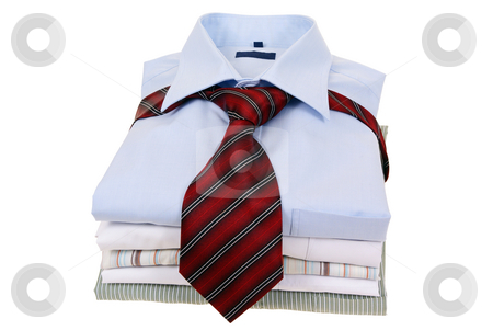 To use this stock image in your creative project, please select the size you need over to the right and click the "Add to Cart" button.
Your downloaded image will come with the Cutcaster watermark removed so don’t worry about the watermark you see on this page. Shirts stock photo, Men's shirts tied with tie isolated on white background by Jolanta Dabrowska