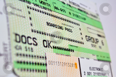 To use this stock image in your creative project, please select the size you need over to the right and click the "Add to Cart" button.
Your downloaded image will come with the Cutcaster watermark removed so don’t worry about the watermark you see on this page. Boarding pass stock photo, Air travel boarding pass. by Fernando Barozza