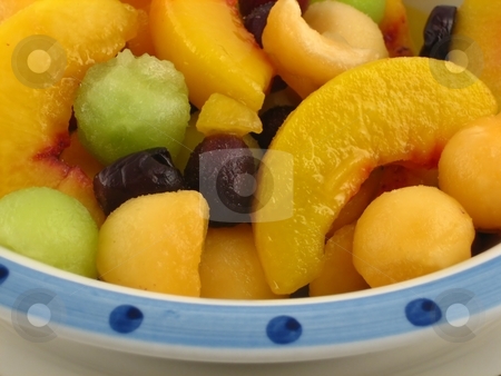 To use this stock image in your creative project, please select the size you need over to the right and click the "Add to Cart" button.
Your downloaded image will come with the Cutcaster watermark removed so don’t worry about the watermark you see on this page. Fruit salad stock photo, Bowl with different healthy and nutritious fruits by Albert Lozano